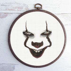 IT Pennywise Cross Stitch Pattern Instant Downloadable PDF - Etsy