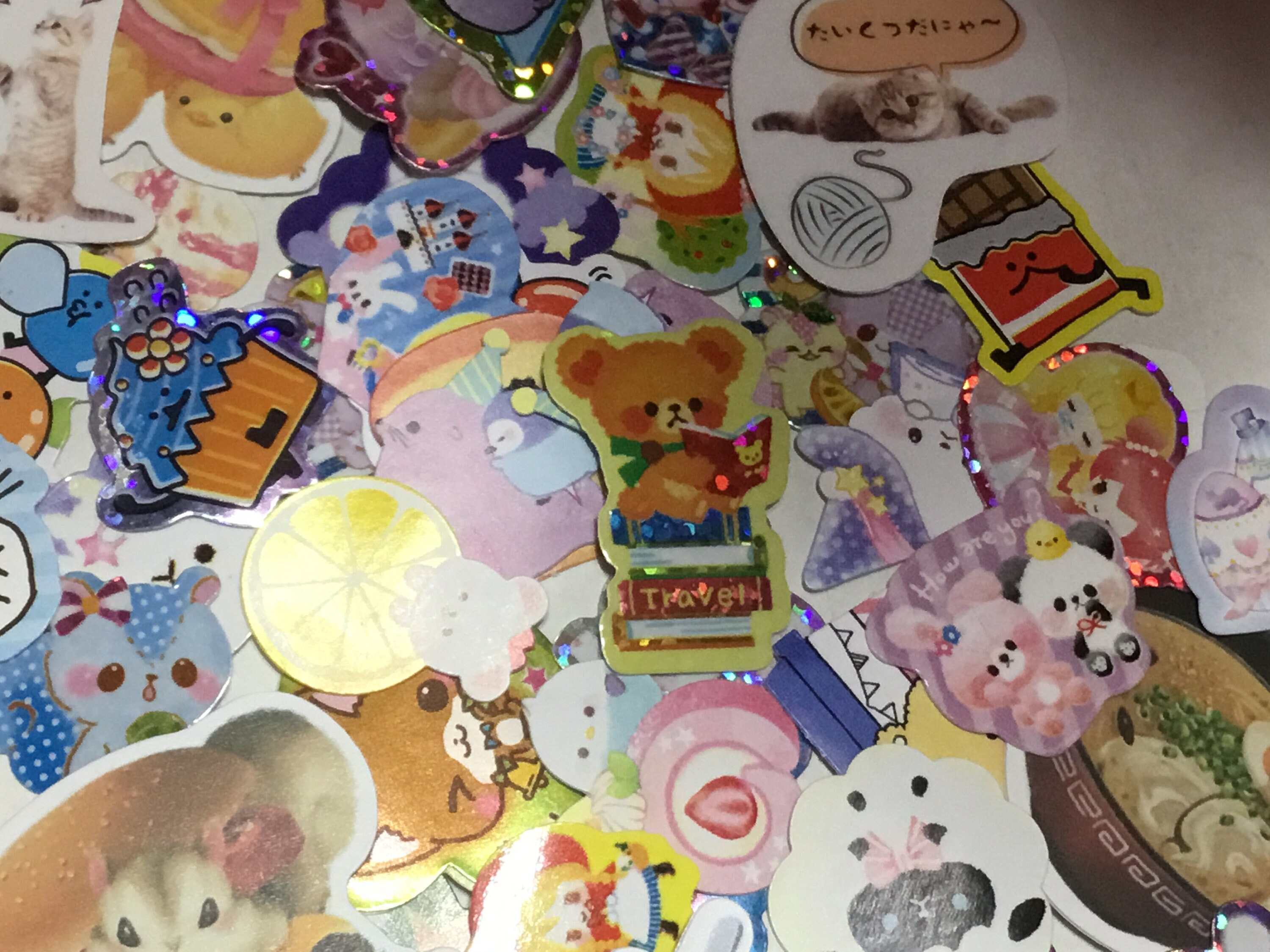 sticker flakes 75 pieces Free gifts with every order Etsy