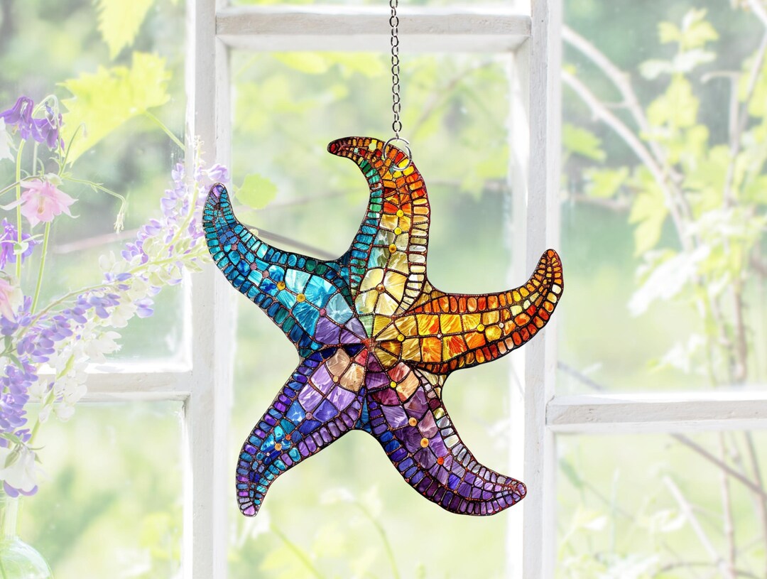 Attrape-soleil En Acrylique Sorcière D'Halloween, Décoration De Fenêtre