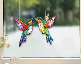 Kolibri Suncatcher: Fensterschmuck zum Aufhängen
