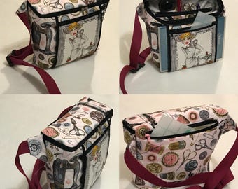 PDF tutorial: Sewing waist pack/hip bag with insert pouch