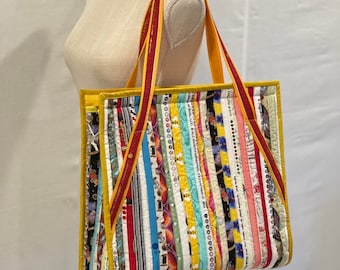 PDF file, King size selvages Handbag, pdf tutorial