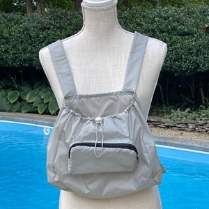 Summer type pet carrier, pet sling, dog/cat/monkey/rabbit/kangaroo pouch, lightweight, hands free, adjustable straps, folding, waterproof