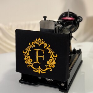 Protective Embroidered, Monogrammed Sleeve for Singer Featherweight ...