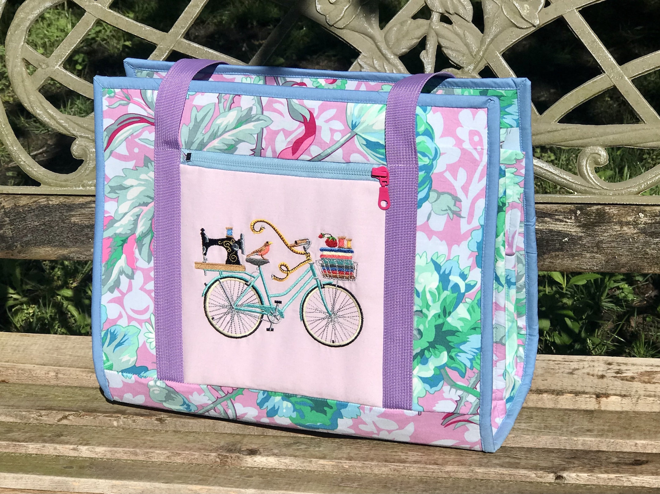 PDF, Ultimate Carry All Bag for Sewing, Quilting, Beading