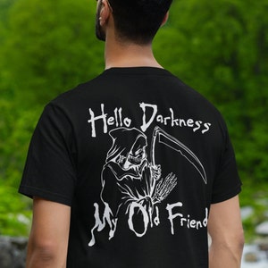 Hello Darkness, My Old Friend - Military Unisex t-shirt