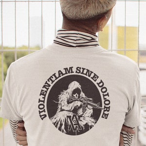 Violentiam Sine Dolore - Sniper Military Short-Sleeve Unisex T-Shirt