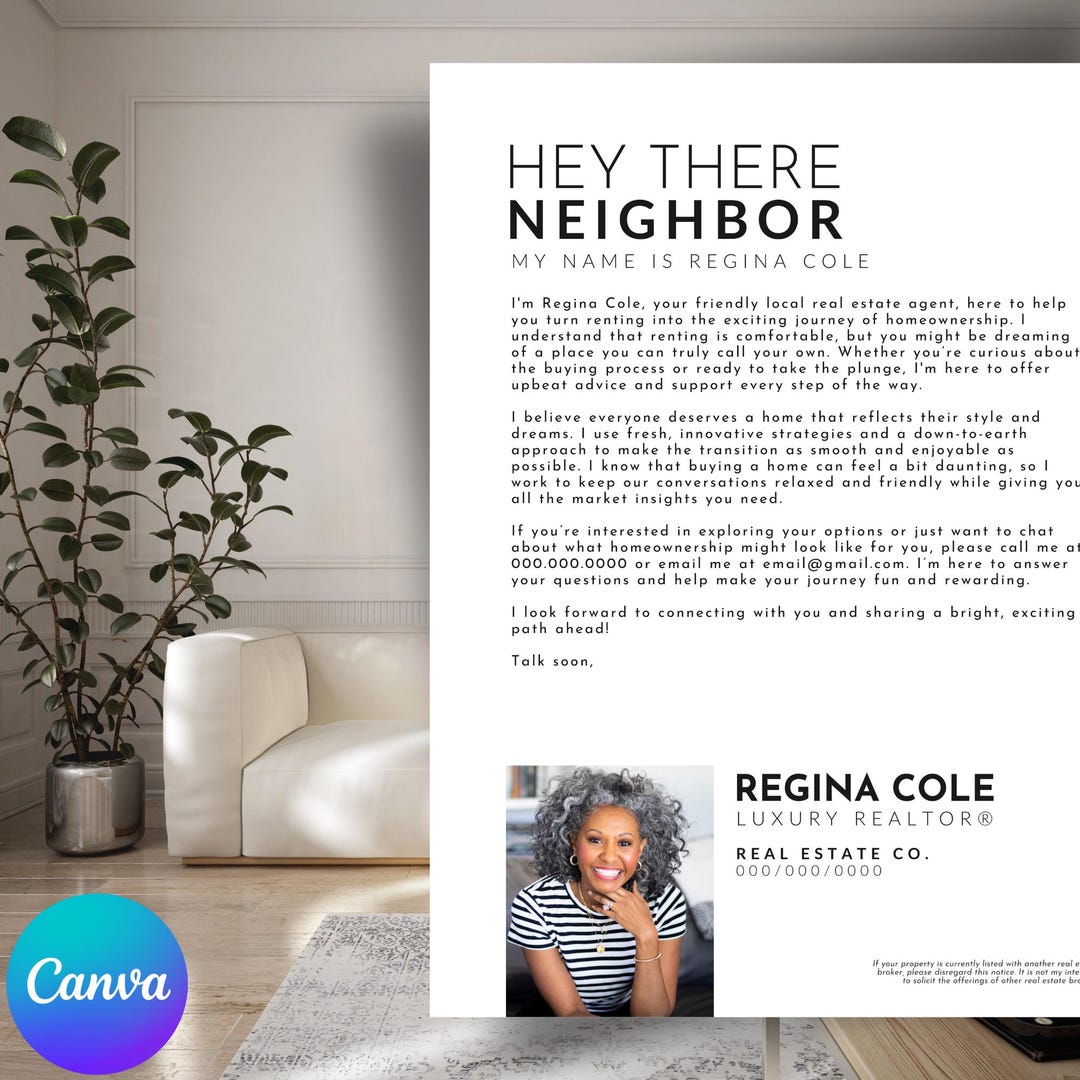 Prospecting Letters For Rentals Real Estate Renter Prospecting Letter, Letter Template, Real Estate ...