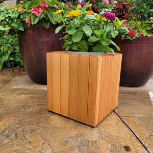 Corduroy BAHX | planter box wood cute unique modern planter outdoor flower pots garden box patio planters balcony gardening small large