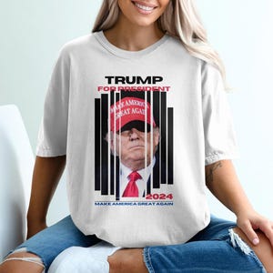 President Donald Trump T-Shirt  MAGA Make America Great Again Tee  Patriotic Republican Tshirt Trump merchandise gift for him