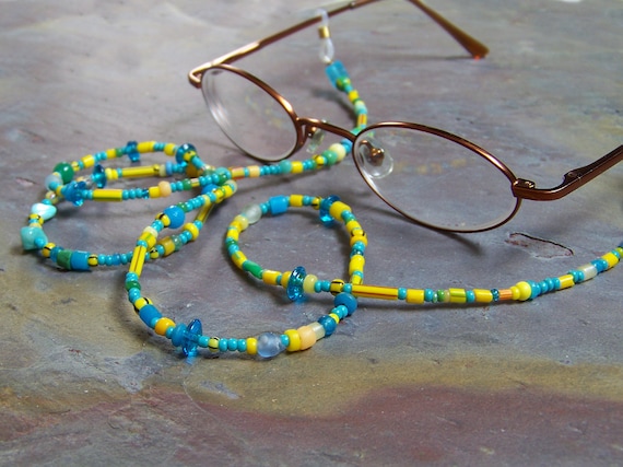 Bead Eyeglass Holders Beaded Glasses Chain Beaded Eyeglass Holder
