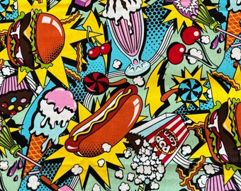 Midnight Snack - RARE Out of Print! Alexander Henry - Fabric by the yard