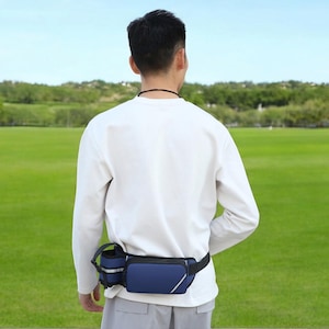 Personalized Hiking Travel Workout - Adjustable Hip Belt Crossbody Bag