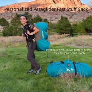Sac personnalisé Fast Stuff pour parapente - Sac étanche rapide pour équipement de vol à voile