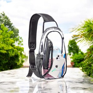Mochila de PVC transparente personalizada: personalizable para un estilo único y versátil