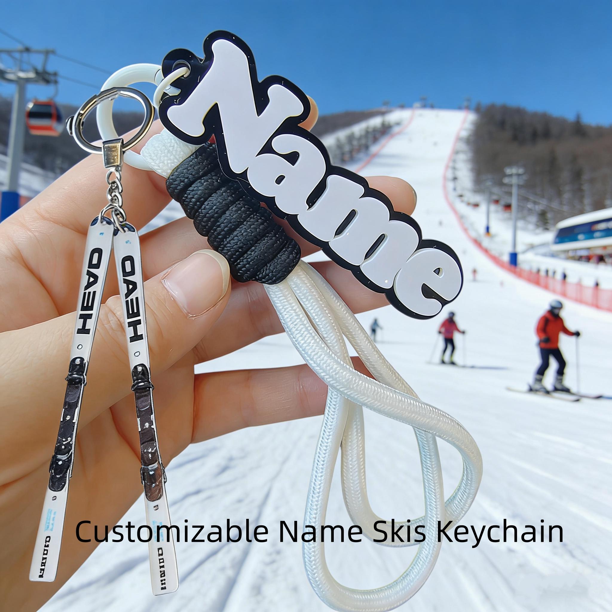 Ski keychain - Etsy 日本