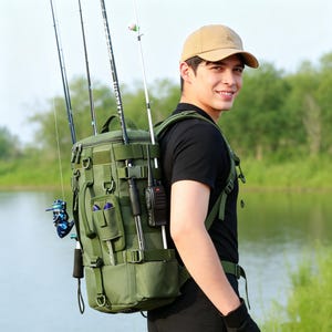 Fishing Rod Holder Backpack - Etsy