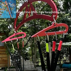 Simulador de vuelo de parapente: configuración completa para entrenamiento de paramotor y con arnés