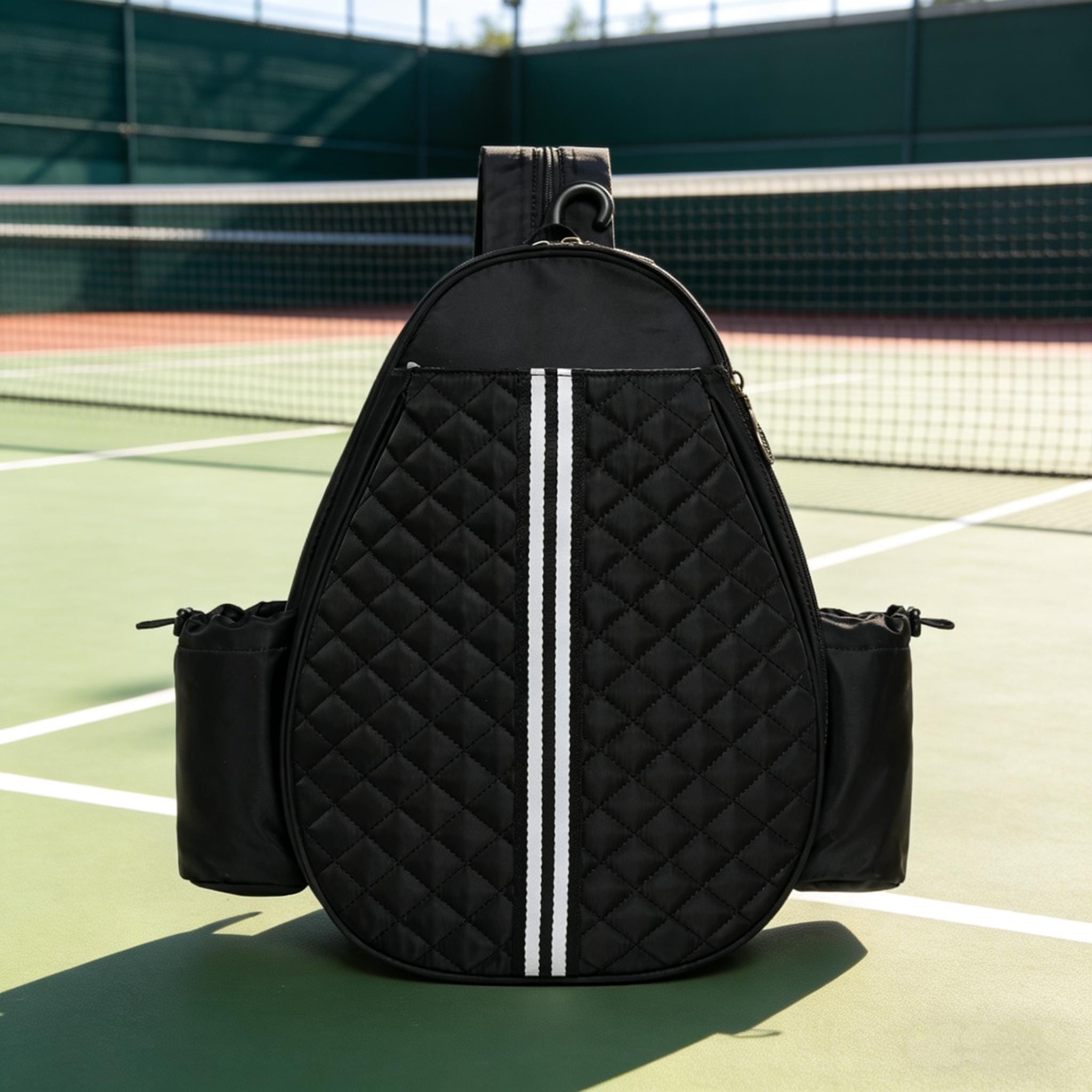 S SERENABLE Sac de Tennis Sac d'Épaule pour Raquette de Badminton pour Tennis Activités de Plein Air Femmes