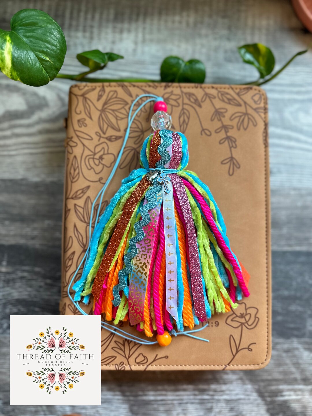 Bible Tassels, Lisa Frank Inspired Bible Tassel, Custom Bible Tassels