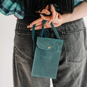 Carteira crossbody, chave de telefone, bolsa de couro para iPhone, bolsa de couro para telefone, carteira crossbody para telefone, bolsa de moedas de couro, bolsa feminina de couro