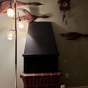 Mid Century Tension Pole Lamp