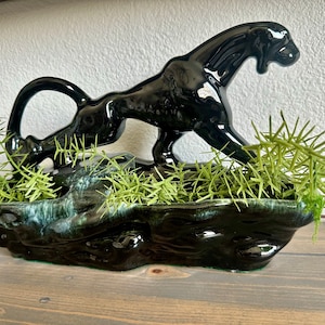Vintage 1950s Iconic Retro Mid Century MCM Black Panther Vintage 1950s Iconic Retro Mid Century MCM Black Panther