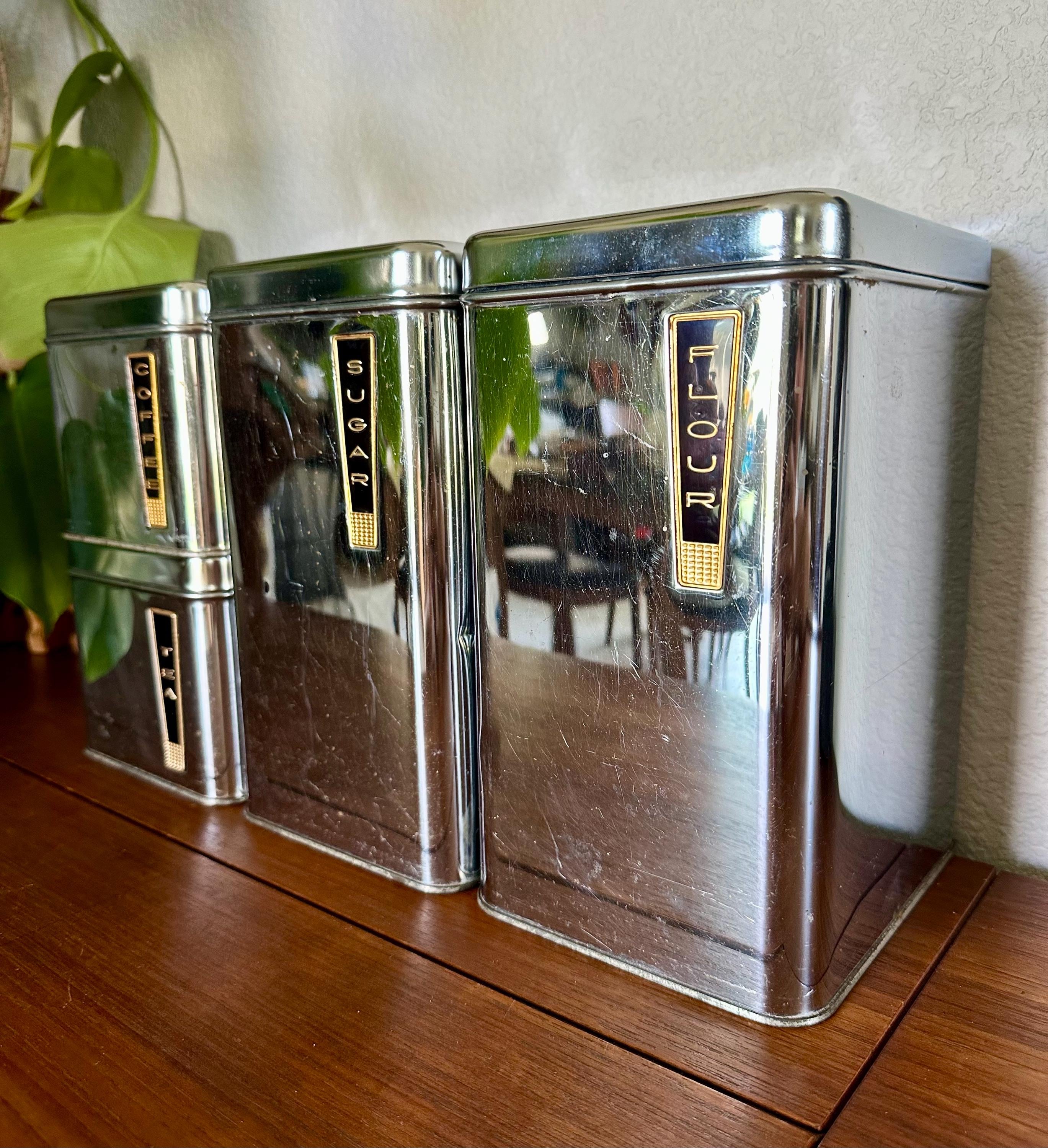 Lincoln Beautyware Canisters - Etsy