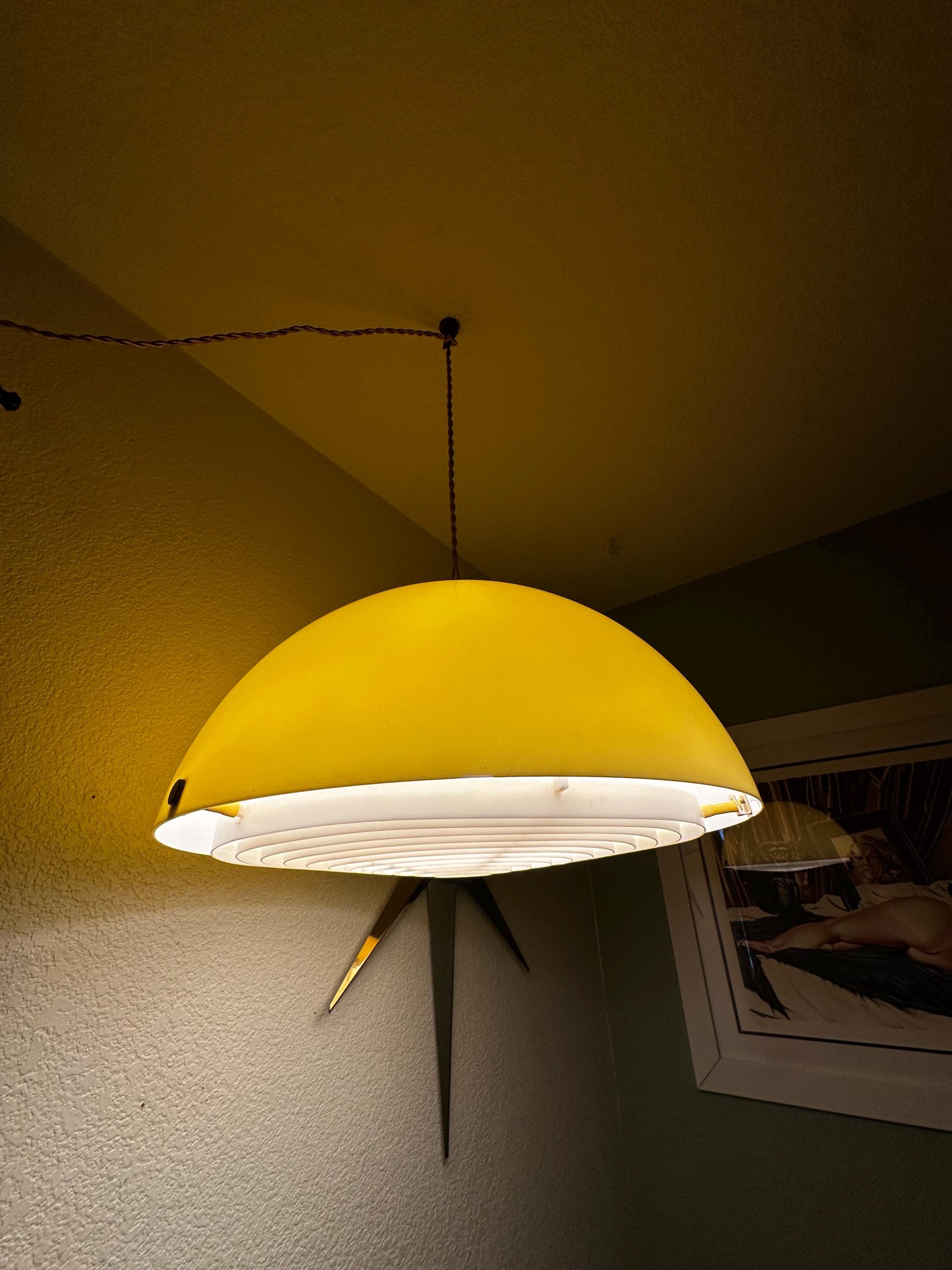 Space Age Pendant Light - Etsy