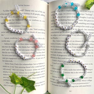 Gracie Abrams Song Title Friendship Bracelets - The Secret of Us, Good Riddance, This Is What It Feels Like, Minor Handmade Bracelets/Merch