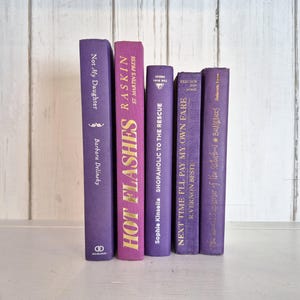 Seven Decorative Hardcover Books in Purple Bindings Free US Shipping - Etsy Seven Decorative Hardcover Books in Purple Bindings Free US Shipping - Etsy