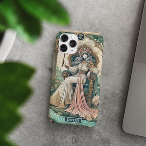 Tarot Themed, The Empress iPhone 15 Schutzhülle