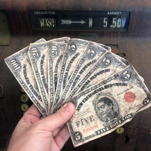 NCR Dollar Bill Bundle Small Scale Fallout New Vegas Currency