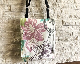 Decorate Well Custom Zen Stones Burning Candles Spa Orchid Flower Women Fashion PU Leather Handbag Casual Shoulder Tote Bag with Zipper