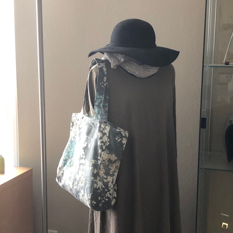 Eco bag market tote wpouch Dewdrop Mineral Large tote bag