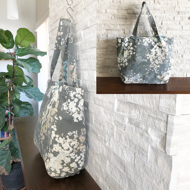 Eco bag market tote wpouch Dewdrop Mineral Large tote bag