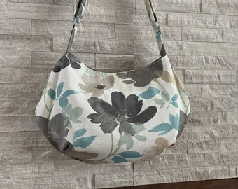 Crescent Moon Bag -  Cecile Linen