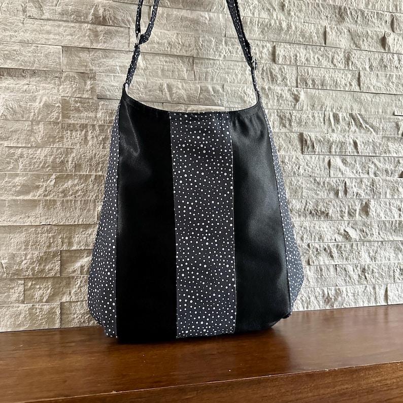 Bolso Hobo de un asa - Mixology Tonic Black imagen 1