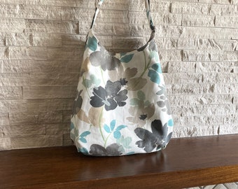 One Handle Hobo Bag - Cecile Linen