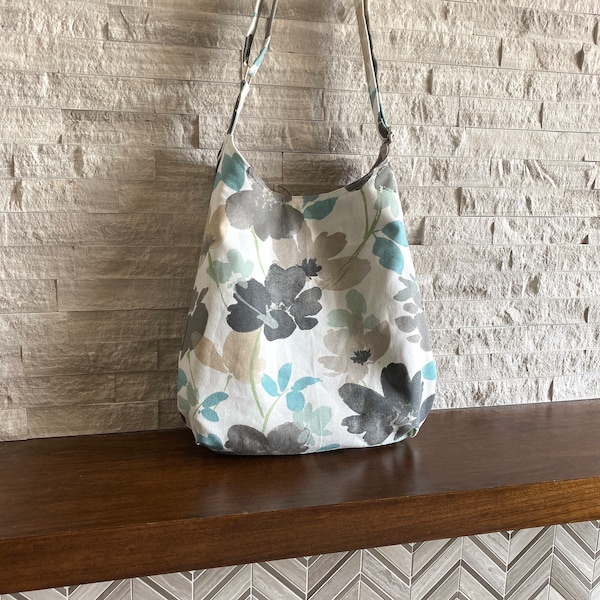 One Handle Hobo Bag - Cecile Linen