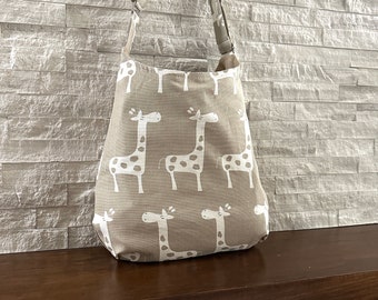 One Handle Hobo Bag - Giraffe Maple Natural