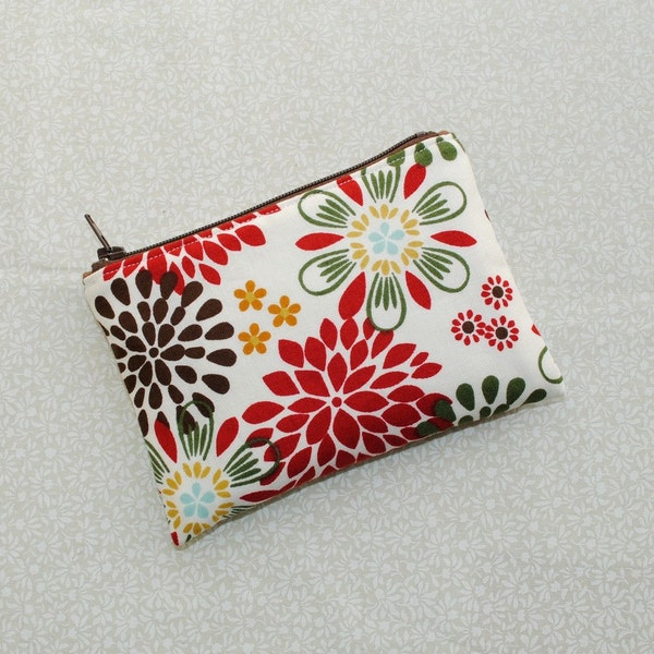 Little Zipper Pouch - Kennedy Floral