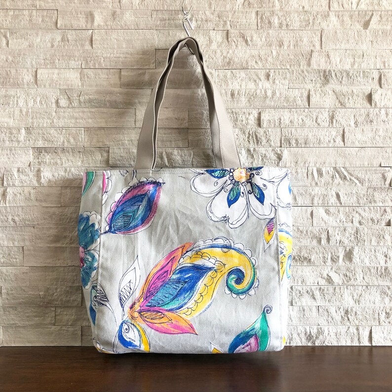 Sapiro Amethyst Reversible tote bag Medium size