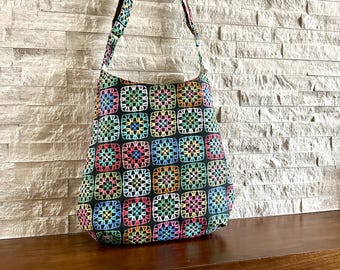One Handle Hobo Bag - Crochet Punch