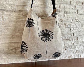 One Handle Hobo Bag - Dandelion Black