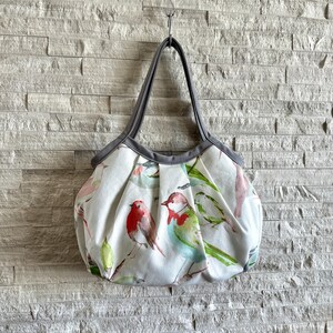 Bolso de abuela, bolso de hombro - Blue Bird Spring