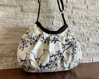 Pleated Hobo Bag - Lilah Gray
