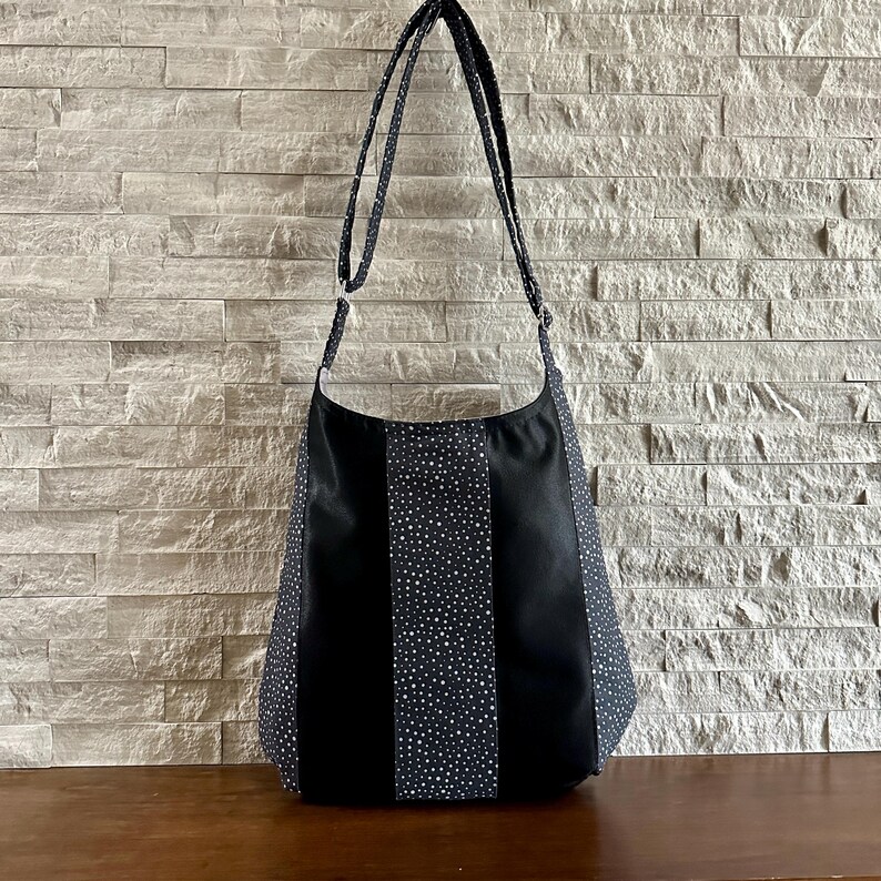 Bolso Hobo de un asa - Mixology Tonic Black imagen 4