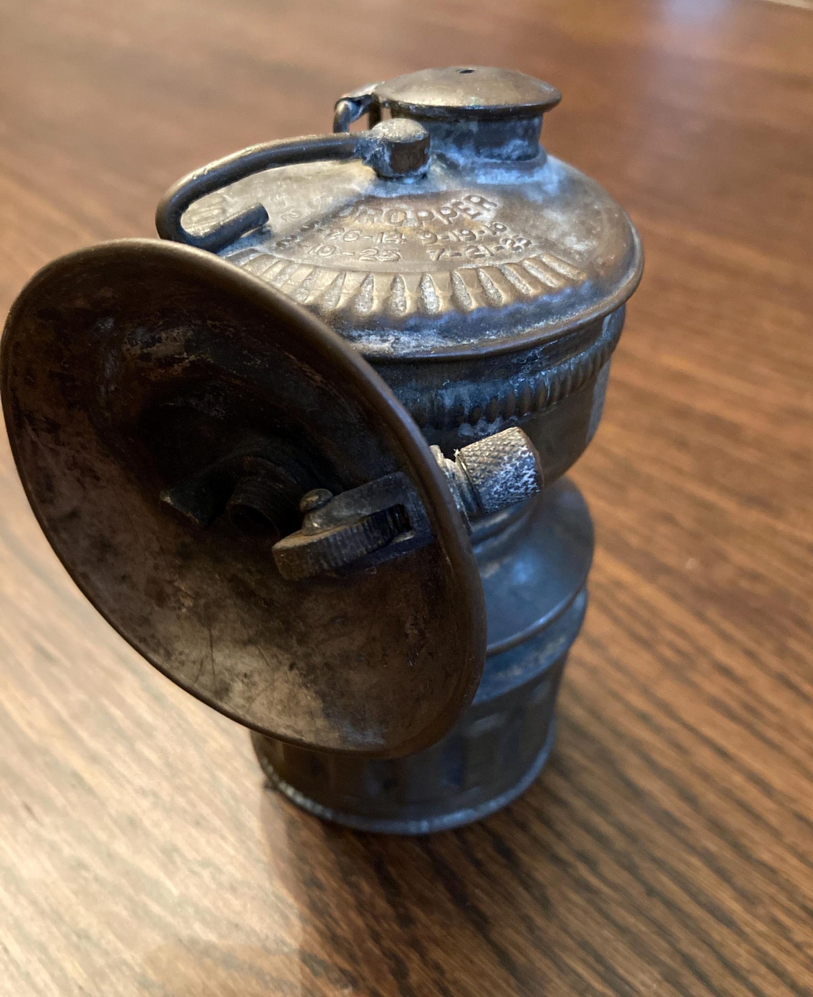 Antique Brass Miner Light | Miner's Light | Vintage Coal Miner Light ...