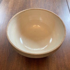 LOCAL PICKUP | Red Wing Pottery Bowl | Antique Red Wing bowl | Shoulder Bowl | Red Wing Union Stoneware | Vintage bowl | Red Wing Minnesota